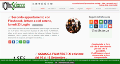 Desktop Screenshot of laltrasciacca.it